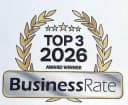 BusinessRate Top 3 2026 Award Winner
