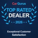 CarGurus Top Rated Dealer 2026 — Exceptional Customer Satisfaction