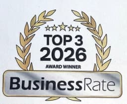BusinessRate Top 3 2026 Award Winner